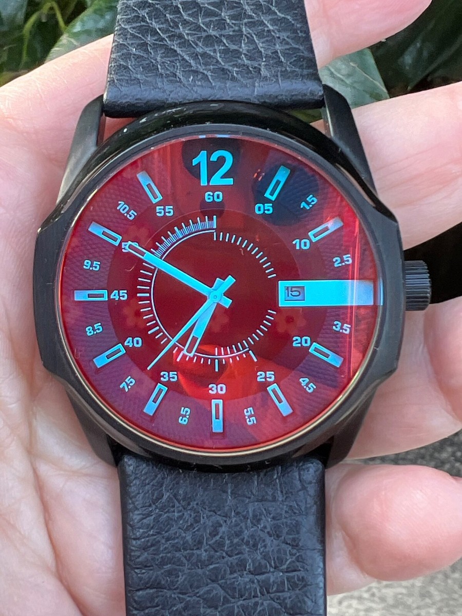 DIESEL ONLY THE BRAVE DZ-1657 WATCH WRISTWATCH CHAMELEON LARGE