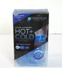TheraPearl Back Wrap w/Strap Reusable Hot Cold Therapy Pack w/ Gel Beads New!