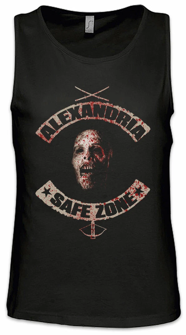 Alexandria Safe Zone Men Tank Top The Symbol Walking City Town Sign Dead Logo
Opens in a new window