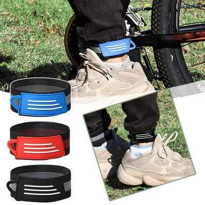 2pcs Bike Bicycle Ankle Leg Bind Bandage Trousers Pant Clips Straps New New B6X4