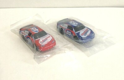 2004 TYCO 440-X2 RARE BURNHAM Set Slot Car #45 &  #55 HYDRONICS CHALLENGE