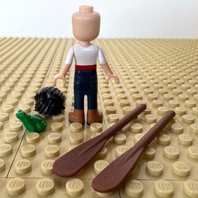 LEGO Disney Princess, Little Mermaid: Eric, ALT LEGS, 2 OARS, dp005, 41052, 2014