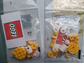 LEGO Disney Cogsworth & 2 Lumiere Minifigures From Beauty&Beast w/ Instructions 