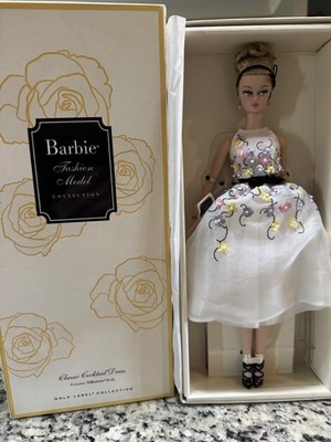 classic cocktail dress silkstone barbie CLASSIC COCKTAIL DRESS SILKSTONE BARBIE DOLL 2015 GOLD LABEL MATTEL DGW56  NRFB