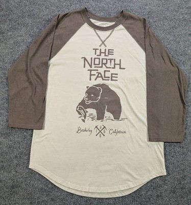 The North Face Berkeley CA Bear Shirt Men's Size Medium Brown (FLAW)