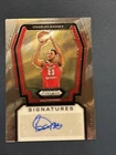 Charles Bassey 2024 Prizm Draft Picks Signatures Auto S-CBS Western Kentucky