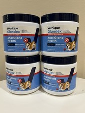 X4 Glandex Advanced Vet Strength Anal Gland Health Chews for Dogs 60 Soft Chews