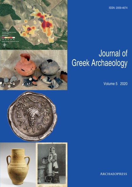 Journal of Greek Archaeology Volume 5 2020 by John Bintliff PAPERBACK