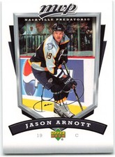 2006-07 Upper Deck MVP #163 Jason Arnott Nashville Predators