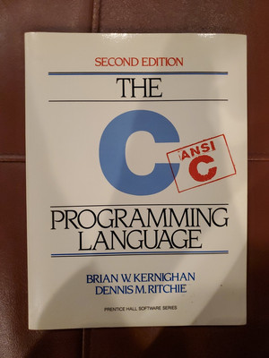 C Programming Language by Brian Kernighan and Dennis Ritchie (1988, Trade...