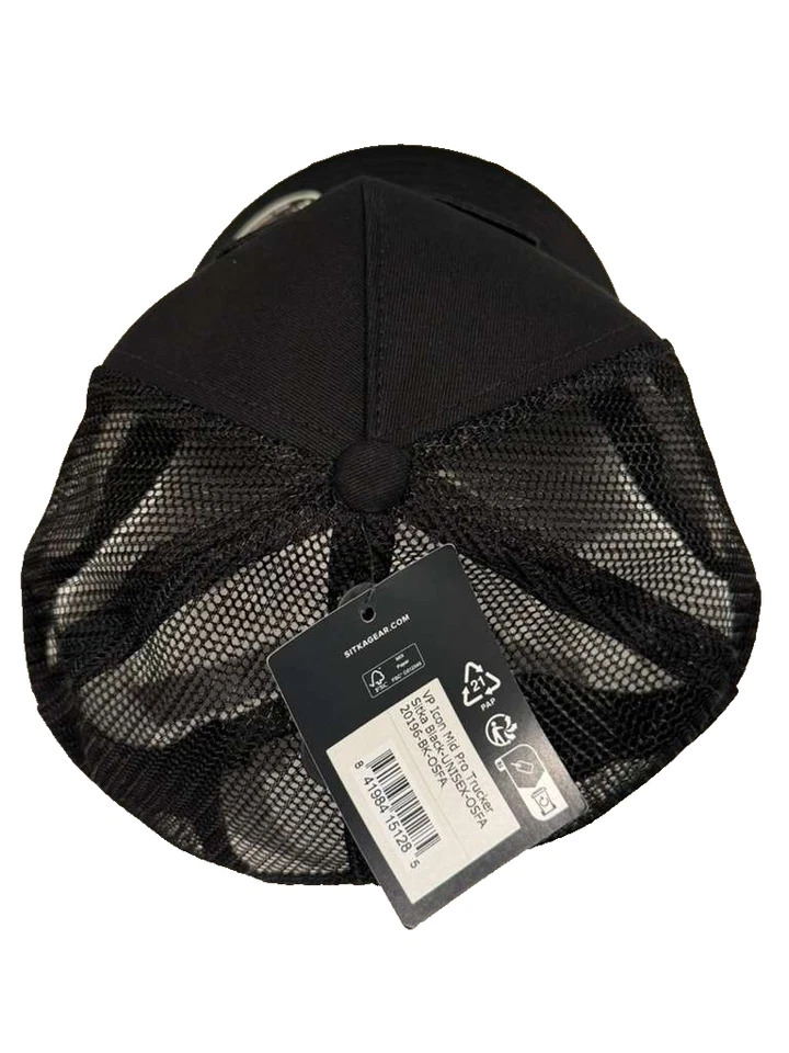 SITKA Gear Men's VP Icon Mid Pro Trucker Cap, OSFA New With Tags - Image 4 of 4