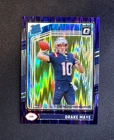 2024 Donruss Optic Rated Rookie Drake Maye RC Purple Shock Prizm #229 Patriots