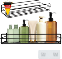 Duschablage Ohne Bohren, Badezimmer Organizer, Duschkorb Organisator Mit Antihaf