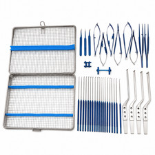 Micro Surgery Instruments Set Neuro Surgical Titanium Coated Instrument Micro Surgery Instruments Set Neuro Surgical Titanium Coated Instrument