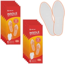 WORLD-BIO Disposable Insole Foot Warmers 7/10/16/40 Pairs Value Pack, Provide 12
