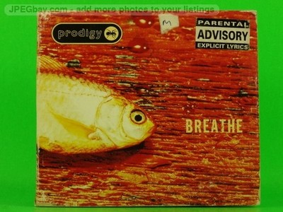 PRODIGY BREATHE (DIGIPAK) (L58) 3 Track CD Single including Picture Sleeve XL RE