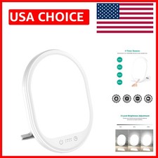 UV-Free 10000 Lux Daylight Therapy Lamp   Touch Control  Timer Functions