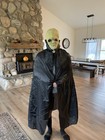 Easter Unlimited Space Alien Martian Full Head Latex Mask with Full Cape No Eyes — photo 2