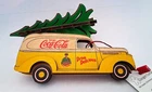 Coca Cola Panel Van - Vintage-themed Wooden Tree Ornament - Ginger Cottages