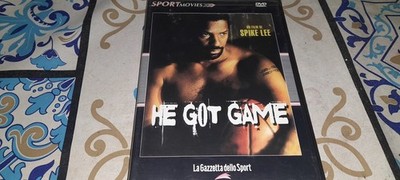 neue DVD HE GOT GAME von Spike Lee mit Denzel Washington italienisches Audio