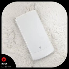 LG-SU410 Candy Flip Phone in White - Vintage 3G Feature Phone