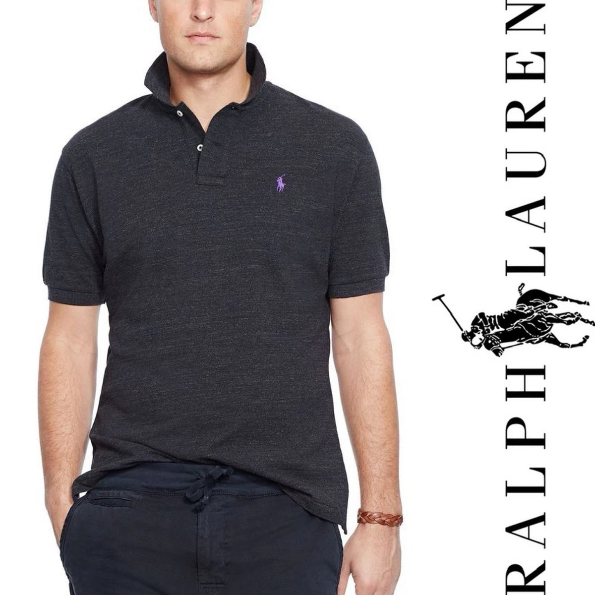 Polo Ralph Lauren Black 2XLT Shirts for Men for sale | eBay