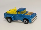Vintage Hot Wheels Hi-Tail Hauler 56 Ford Pickup Truck Metal Flake Blue Diecast
