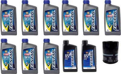 Suzuki DF300 Oil Change Kit   9 Qt ECSTAR 10W-40, 16510-96J11 Filter, 2 Qt SAE-9