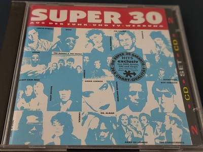 Various Super 30 2 CD Set 1992 Snap Right Said Fred Gary Moore Dr. Alban Sandra