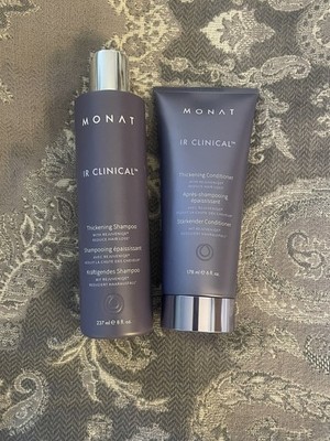Monat IR Clinical Set Shampoo Conditioner NEW For Thinning Hair 