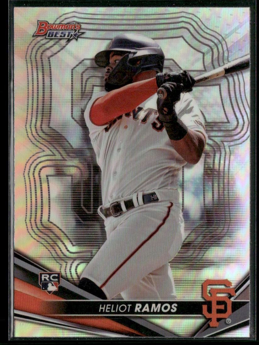 Heliot Ramos Rookie 2022 Bowman's Best Refractor San Francisco Giants #62
