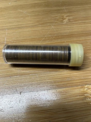 1941-P Lincoln Wheat Cent Penny 50 Coin roll Circulated