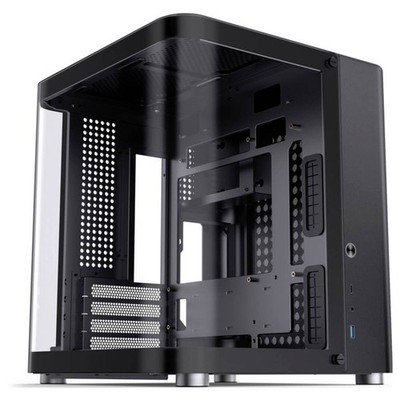 Jonsbo TK-1 2.0 Tempered Glass Micro-Tower PC-Gehäuse Schwarz