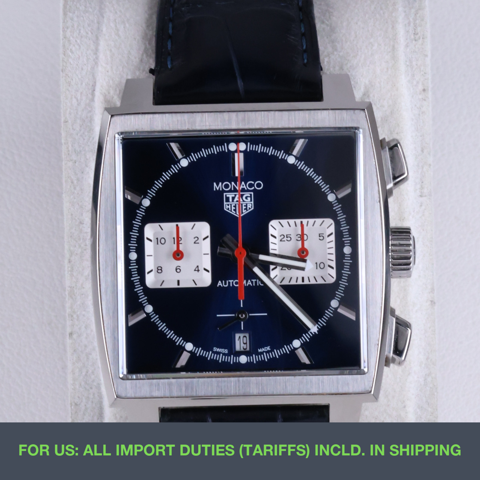 TAG Heuer Monaco Chronograph Calibre Heuer 02 CBL2111.FC6453 39mm