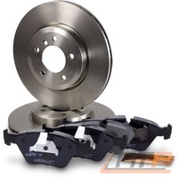 Bremsscheiben BelÜFtet Ø325 + BremsbelÄGe Vorne FÜR Bmw 3-ER E46 330 Z4 3.0