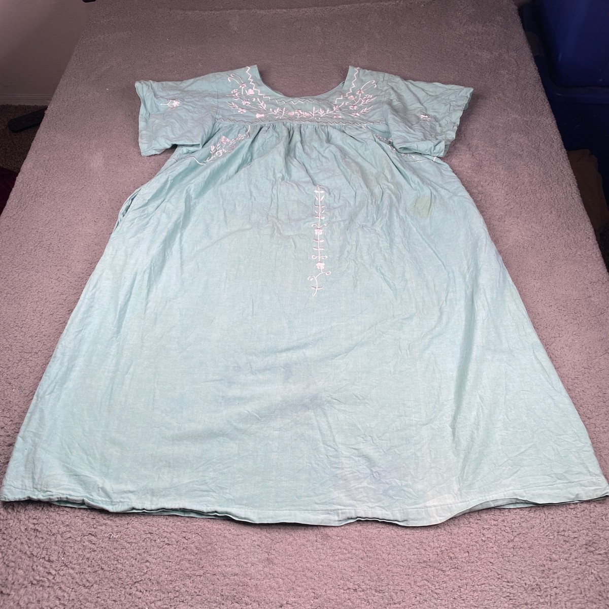 The Vermont Country Store Nightgown Mumu House Dress Womens 2XL