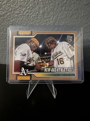 2026 Topps MLB Series 1 Trading Card #122 New Age Athletics Gold Variation /2026
