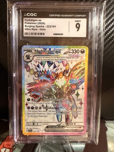 Hydreigon ex graded CGC 9 for sale on eBay
