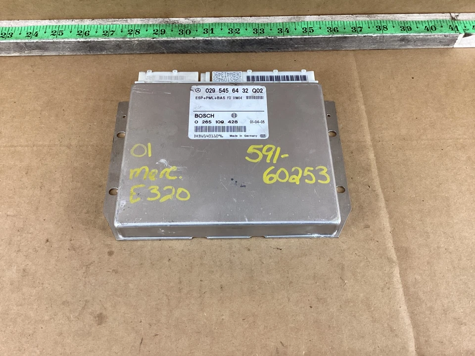 1996-2003 Mercedes-Benz E320 Electronic Stability Module 0265109428 OEM - Image 3 of 4