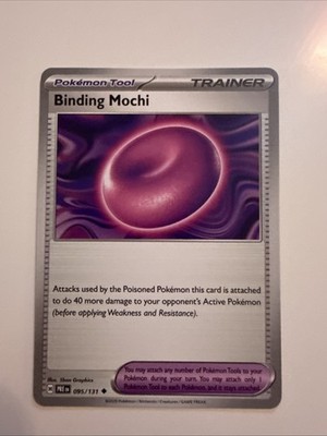 Pokemon TCG - Binding Mochi - Prismatic Evolutions - 095/131 - Mint
