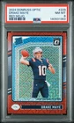 2024 PANINI DONRUSS OPTIC RED MOJO #229 DRAKE MAYE ROOKIE RC PSA 8
