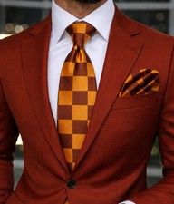 CHESS TIE  POCKET SQAURE by VERSE9