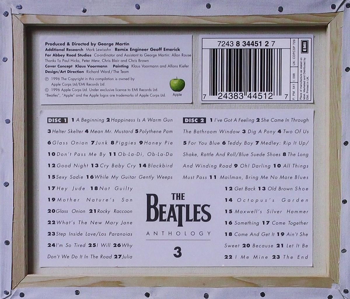 BEATLES / ANTHOLOGY ３  US盤 ３LP  新品  未開封！ 東芝EMI株式会社|THE BEATLES ANTHOLOGY 3|HARDOFFオフモール