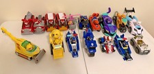Huge lot of Paw Patrol Marshall Rubble Ryder Stya Rory Cat Shade Chase w/vehicle