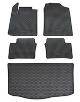 Gummi FußMatten Kofferraumwanne FüR Kia Picanto 3 Ab 2017- III JA Gummimatten