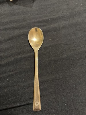Vintage Northwest Airlines First Class Gold-Tone Flatware - Compass ''N'' Logo