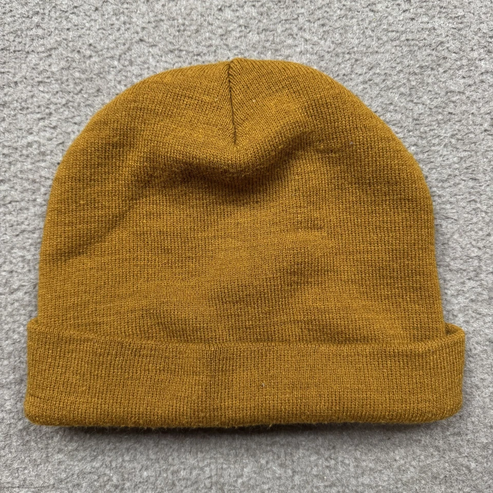DC Shoes. Men's Beanie Bonne Skull Cap Yellow Skateboarding Lightweight Skater - Image 2 of 4