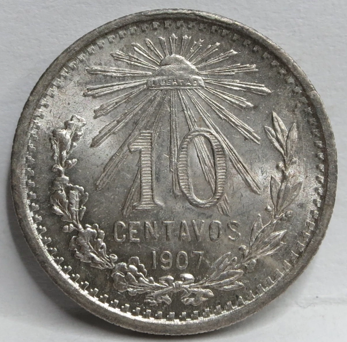 10 分1907 Year Silver 墨西哥硬币(1905-现在) | eBay