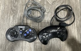 Sega Genesis Console with Controllers and Games