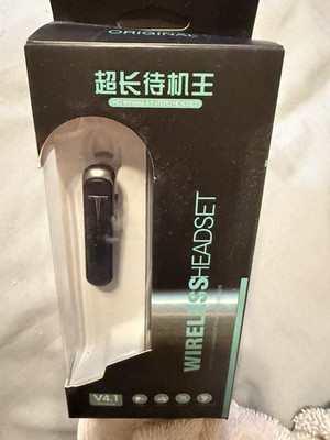 HD Wireless Bluetooth Stereo Headset Black